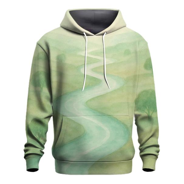 River Of Quiet Listening zip-up hoodies
