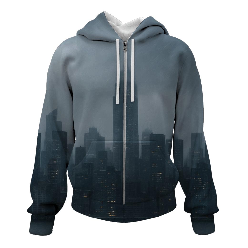 Winter Storm Closing In On Midtown hoodie designs