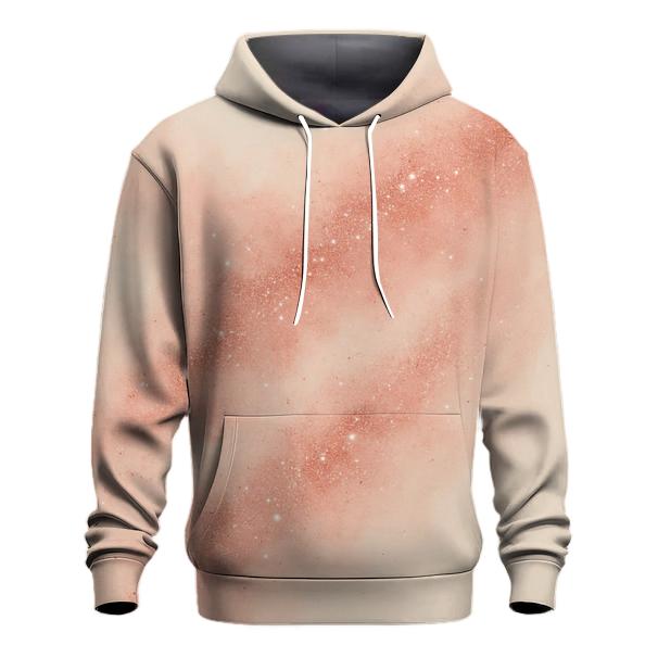 Rose Quartz Glitter Drift premium hoodies