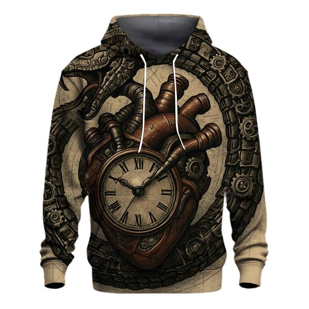 Mechanical Heart Ouroboros hoodies fashion