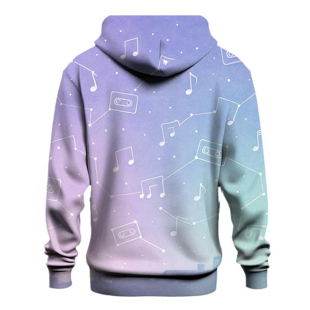 Pastel Cassette Constellations designer hoodies