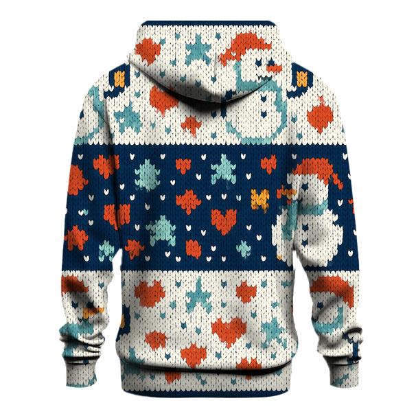 Snowman Lantern Stripe Carnival lightweight hoodies