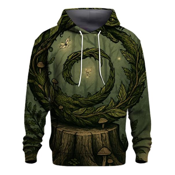 Forest Spirit Ouroboros heavyweight hoodies