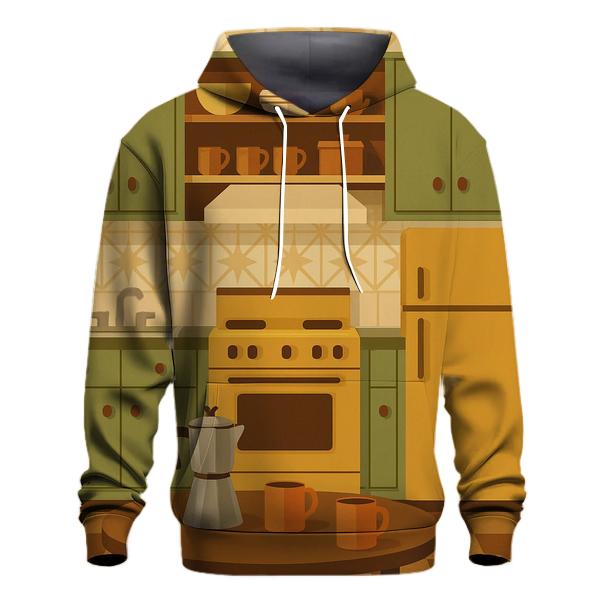 Retro Kitchen Morning hoodies fashion