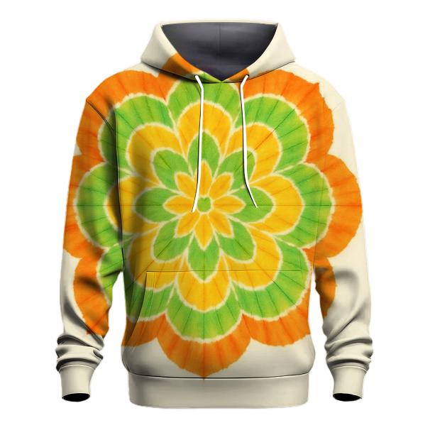 Citrus Bloom Mandala Rosette hoodies fashion