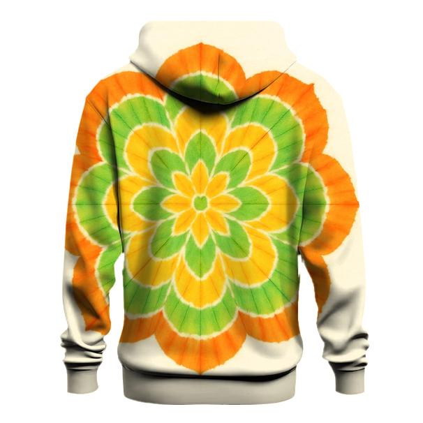 Citrus Bloom Mandala Rosette hoodies fashion