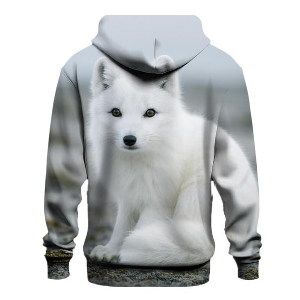 Tundra Watch Arctic Fox printed hoodies