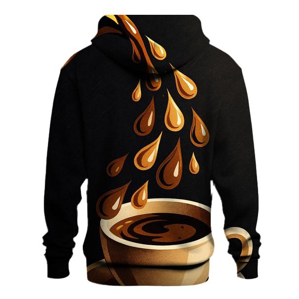 Golden Drip Cascade hoodie trends