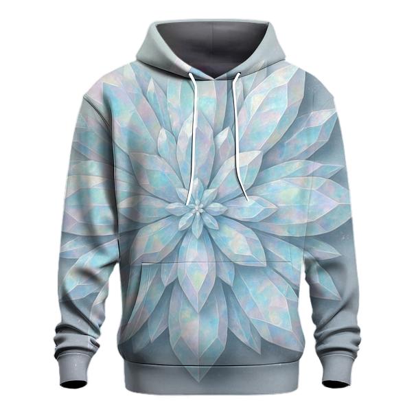 Opaline Crystal Bloom designer hoodies