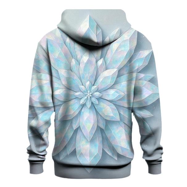Opaline Crystal Bloom designer hoodies
