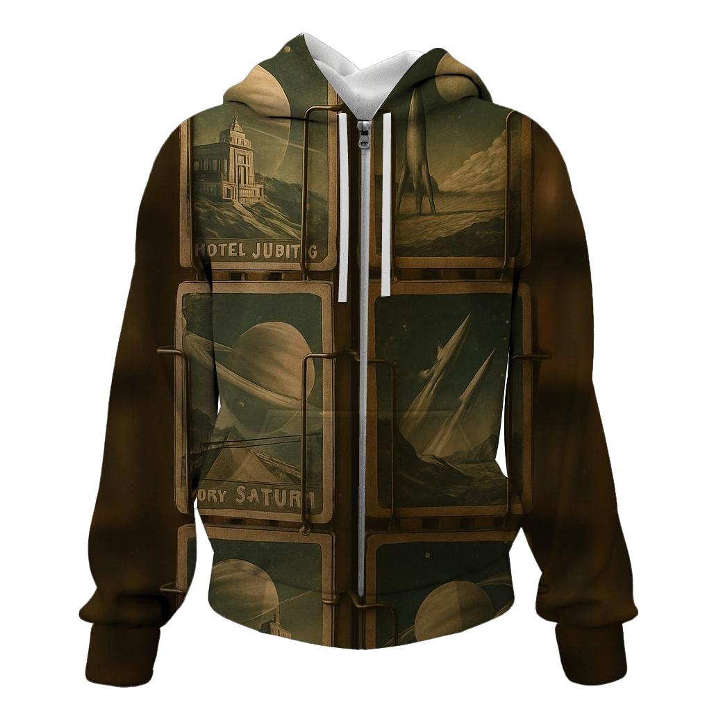 Sepia Interstellar Postcard Rack hoodies fashion