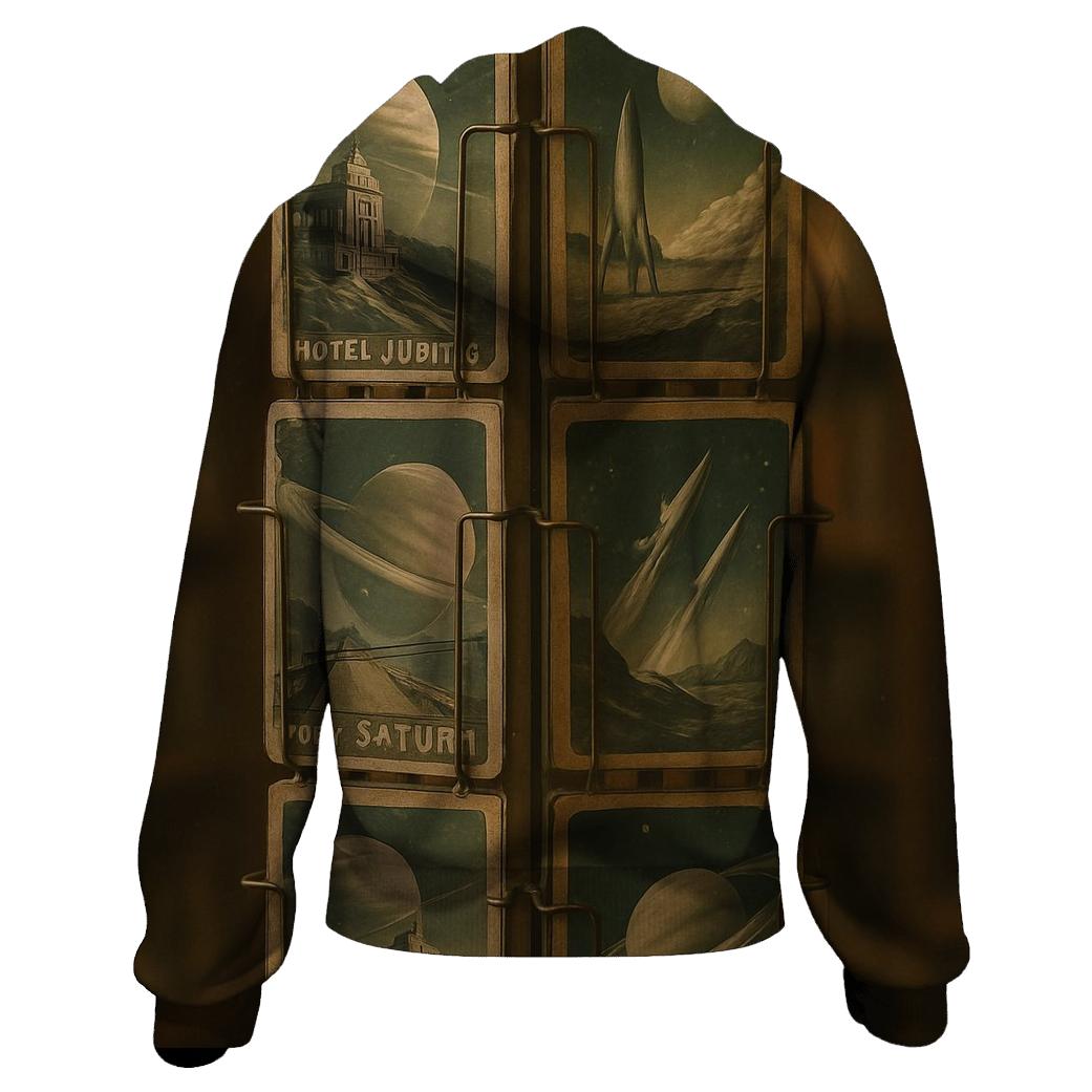 Sepia Interstellar Postcard Rack hoodies fashion