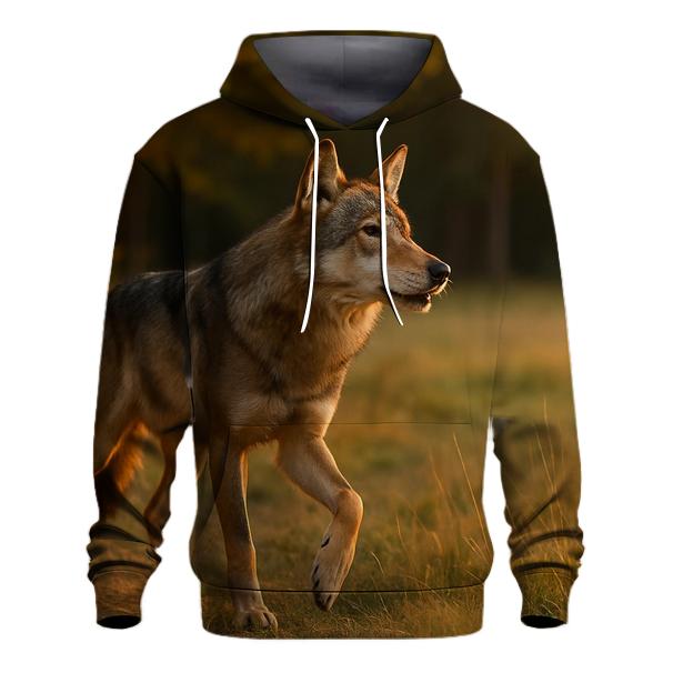 Forest Edge Wolf Listening To Distant Howl hoodie trends