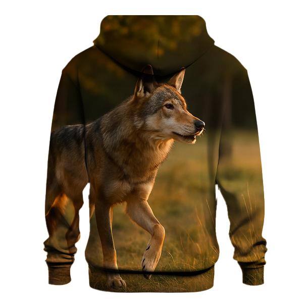 Forest Edge Wolf Listening To Distant Howl hoodie trends