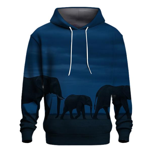 Twilight Crossing African Elephant hoodie trends