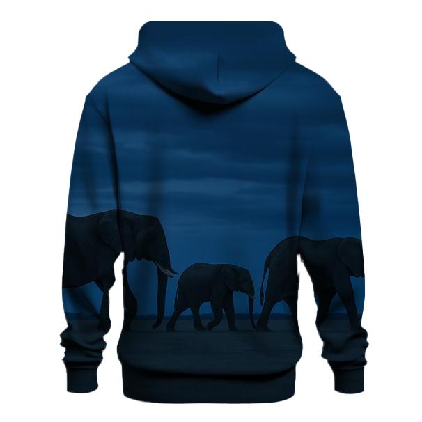 Twilight Crossing African Elephant hoodie trends
