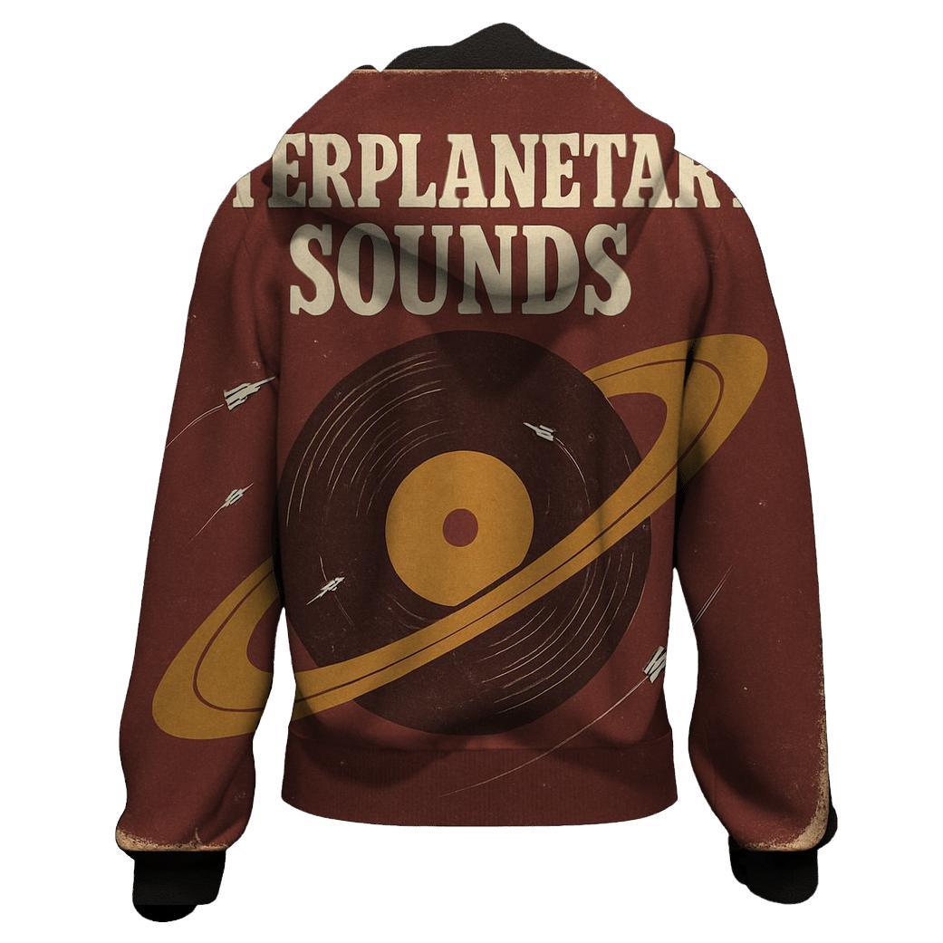 Classic Vinyl Planet Record Cover hoodies fashion