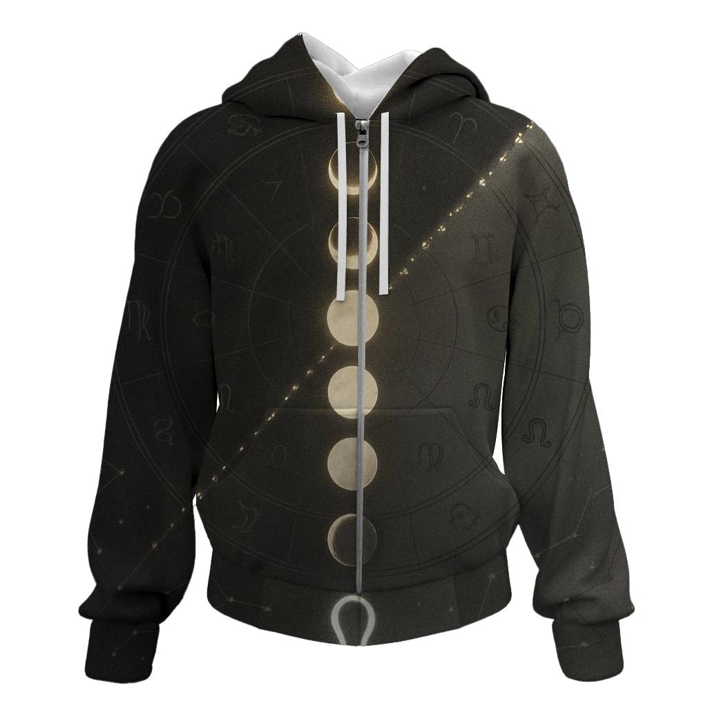 Lunar Nodes Destiny Axis Diagram hoodies fashion