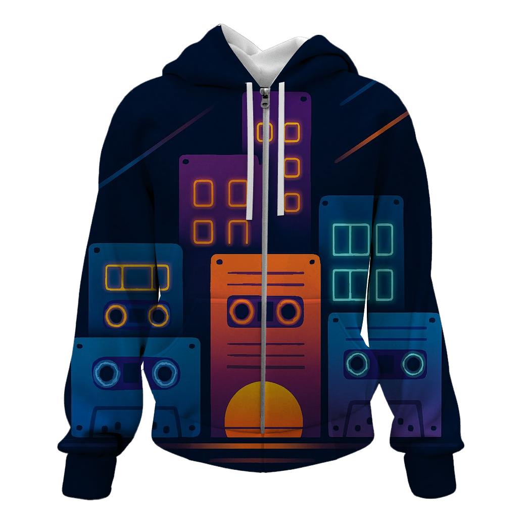 Cassette Skyline Parade hoodie styles