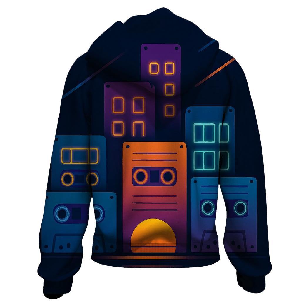 Cassette Skyline Parade hoodie styles