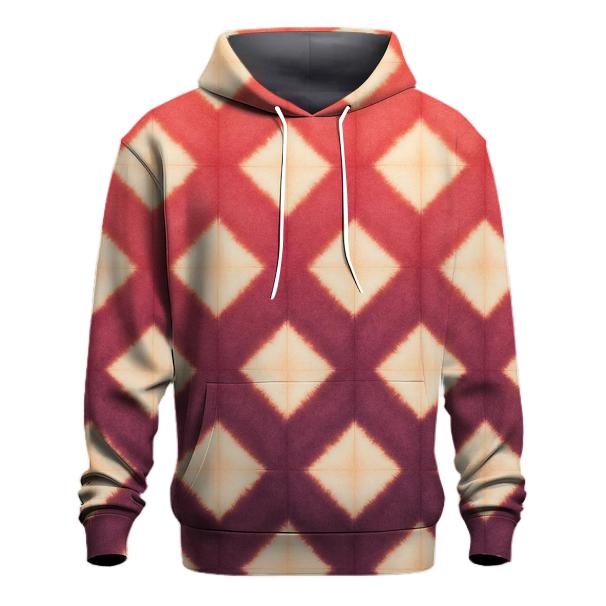Sunset Diamond Itajime Field graphic hoodies