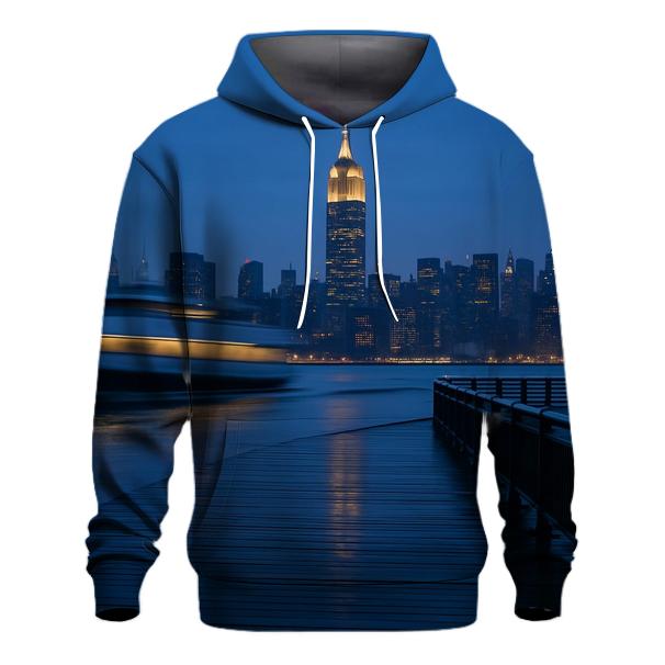 Hudson River Blue Hour Commute hoodie trends