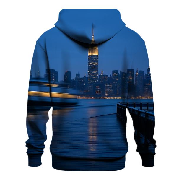 Hudson River Blue Hour Commute hoodie trends