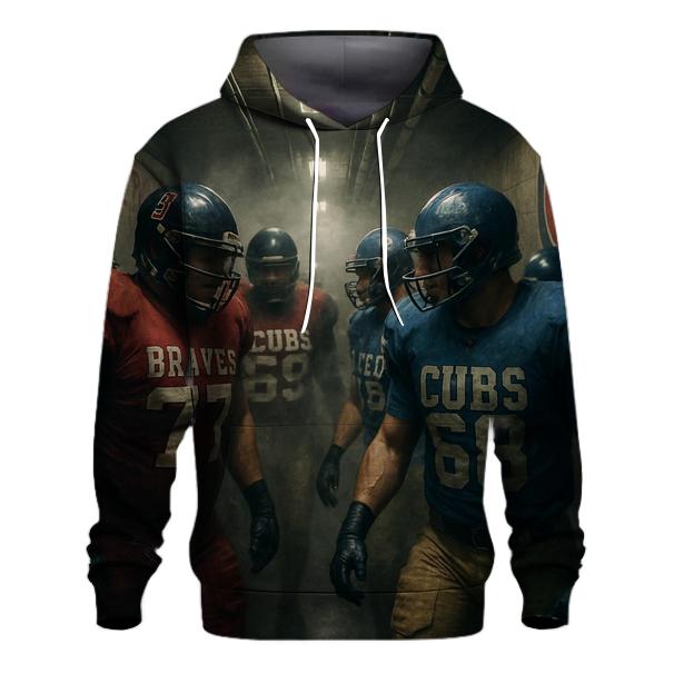 Halftime Tunnel Fury Braves Vs Cubs printed hoodies