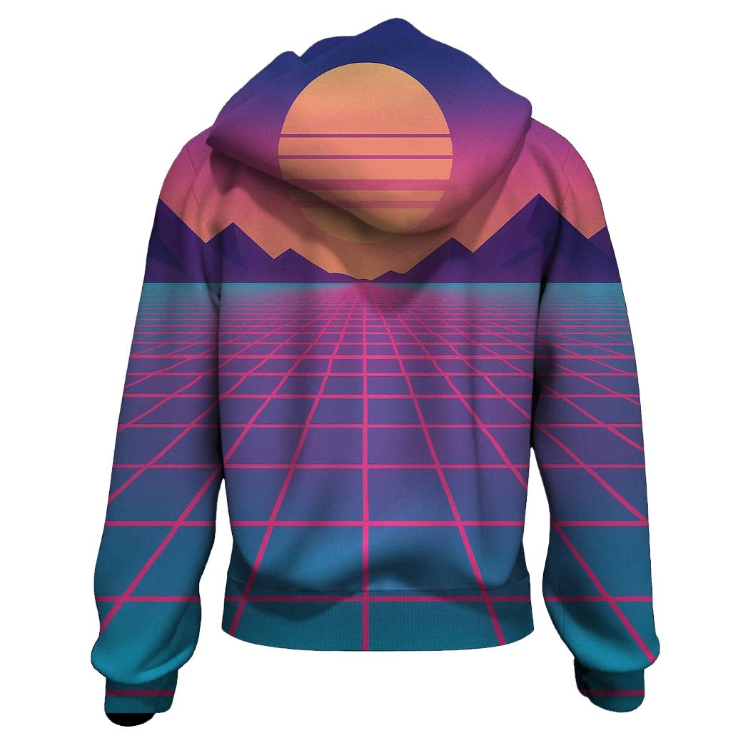 Laser Grid Desert Mirage lightweight hoodies