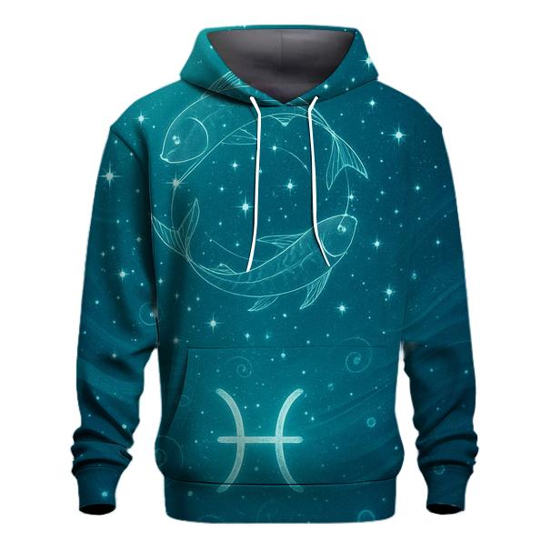 Serene Pisces Tidal Constellation Dream hoodie designs