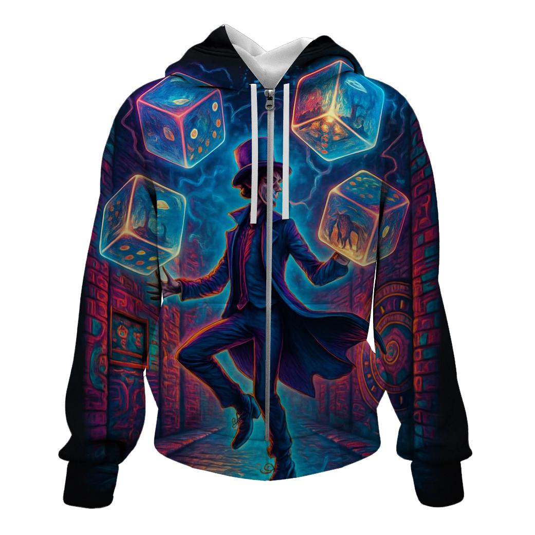 Dice Storm Juggler hoodie styles