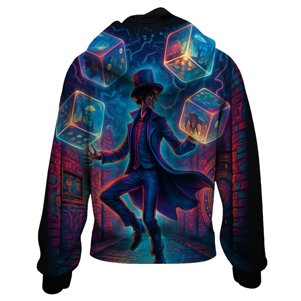 Dice Storm Juggler hoodie styles
