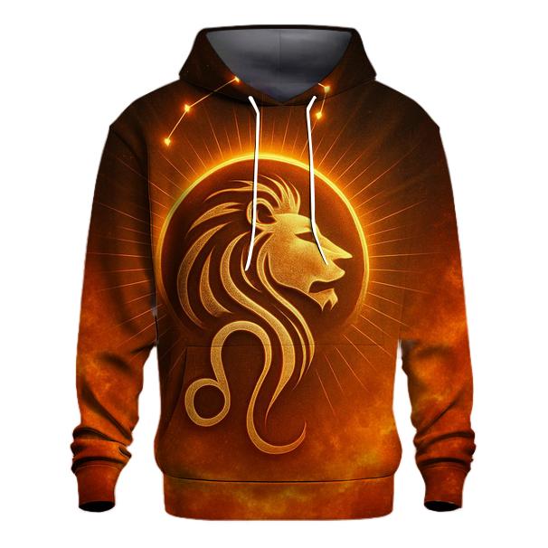 Solar Leo Crown Halo lightweight hoodies