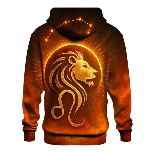 Solar Leo Crown Halo lightweight hoodies