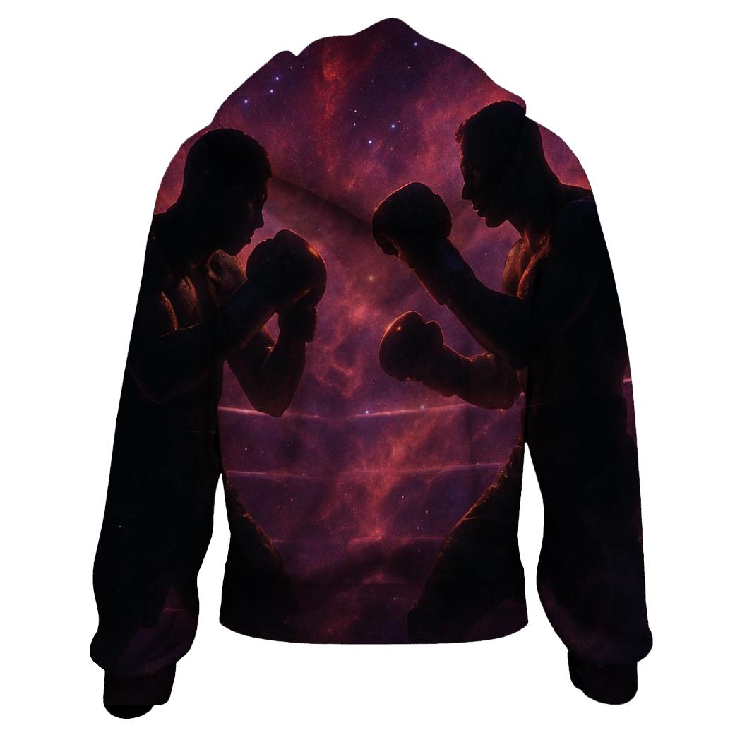 Nebula Boxing Showdown graphic hoodies