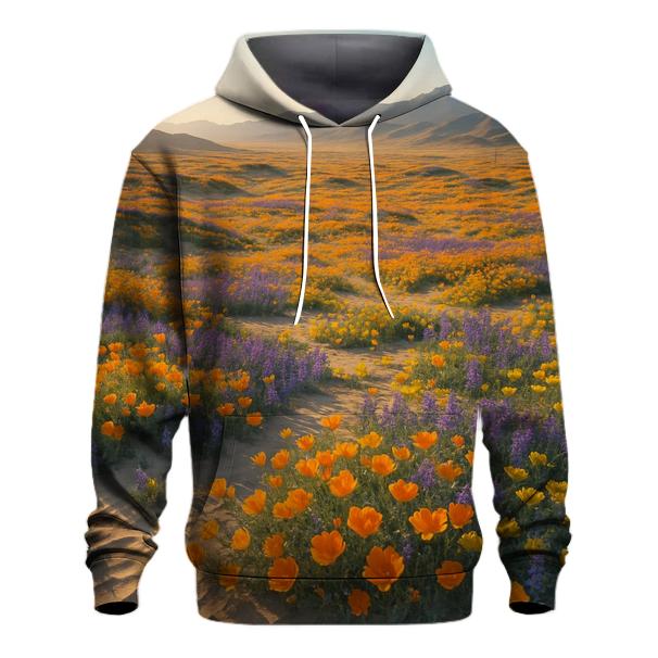 Desert Bloom After Rare Rain designer hoodies