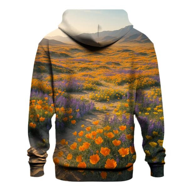 Desert Bloom After Rare Rain designer hoodies