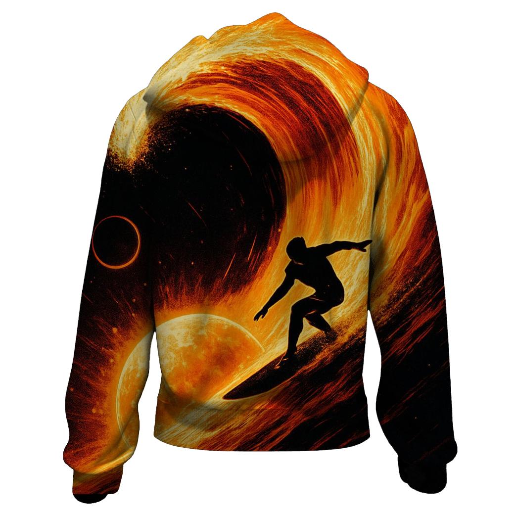 Solar Flare Surfing hoodie trends
