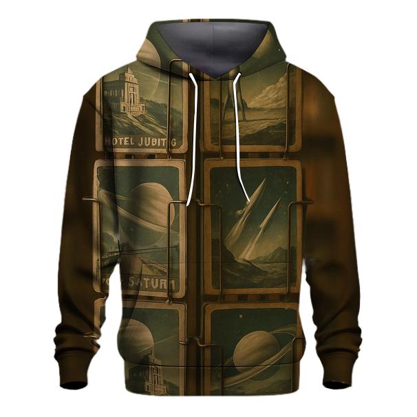 Sepia Interstellar Postcard Rack hoodies fashion