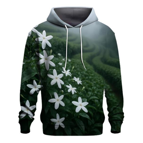 Tea Plantation Jasmine Between The Rows premium hoodies