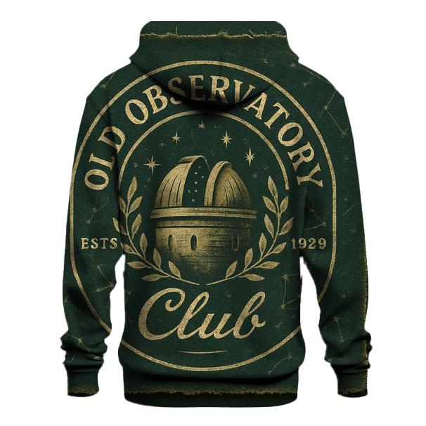 Old Observatory Club Emblem lightweight hoodies