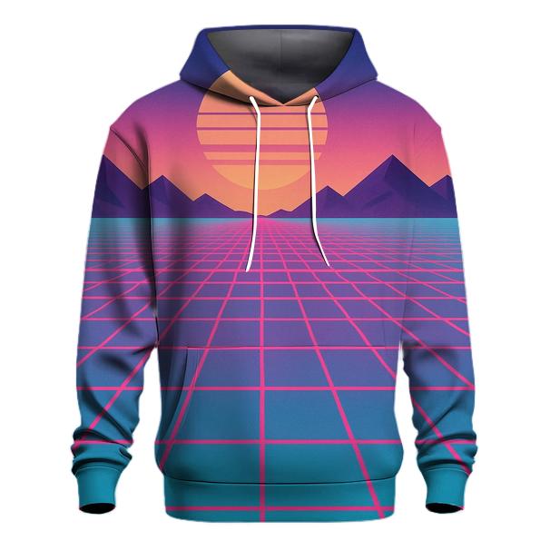 Laser Grid Desert Mirage hoodie designs