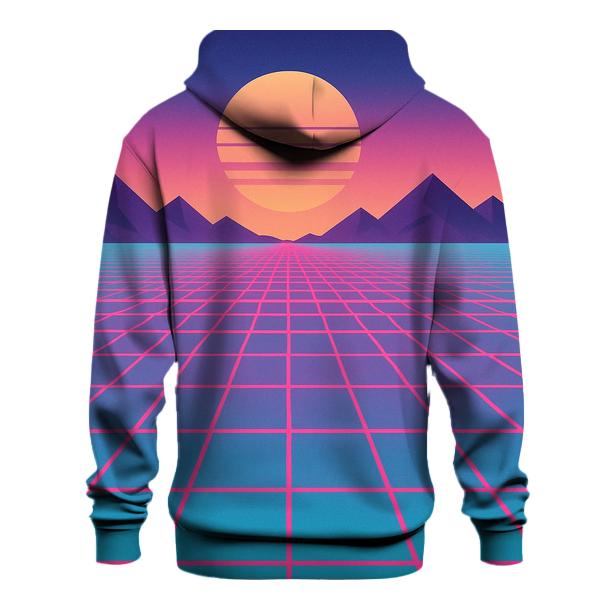 Laser Grid Desert Mirage hoodie designs