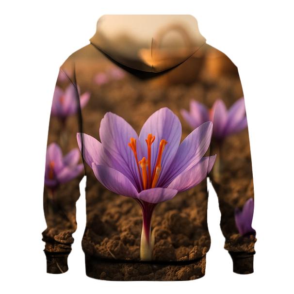 Saffron Crocus At Autumn Harvest designer hoodies