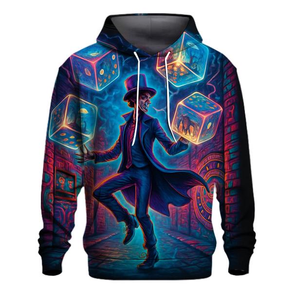 Dice Storm Juggler pullover hoodies