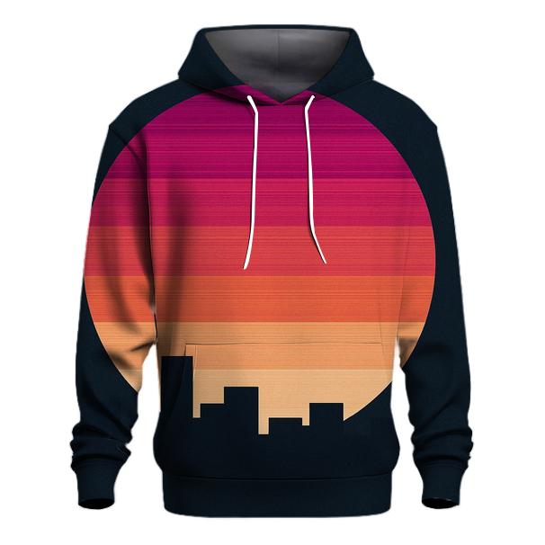 Analog Sunset Stripes hoodie designs