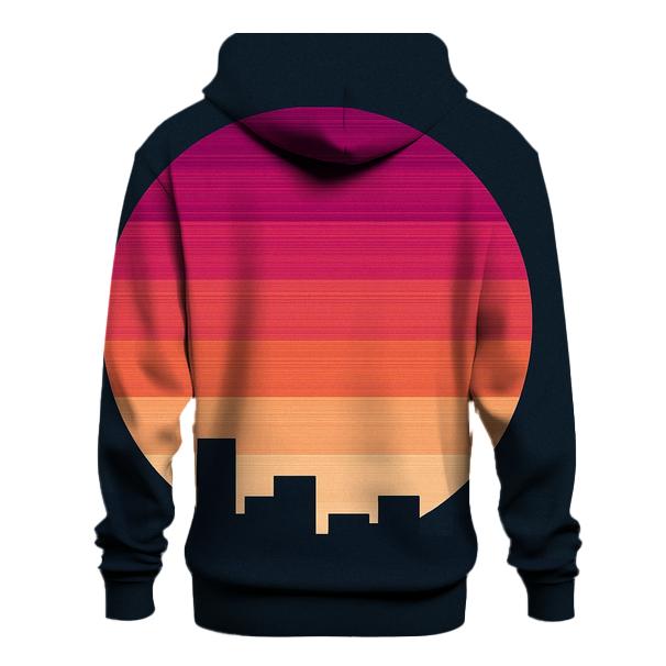 Analog Sunset Stripes hoodie designs
