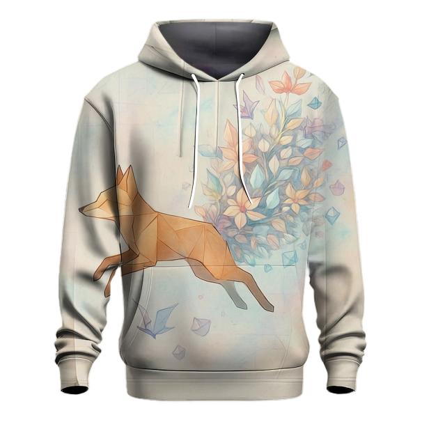 Chaotic Origami Garden custom hoodies