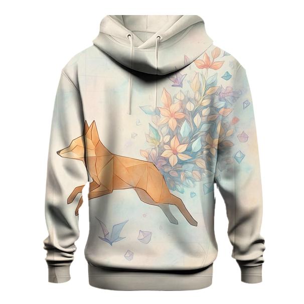 Chaotic Origami Garden custom hoodies