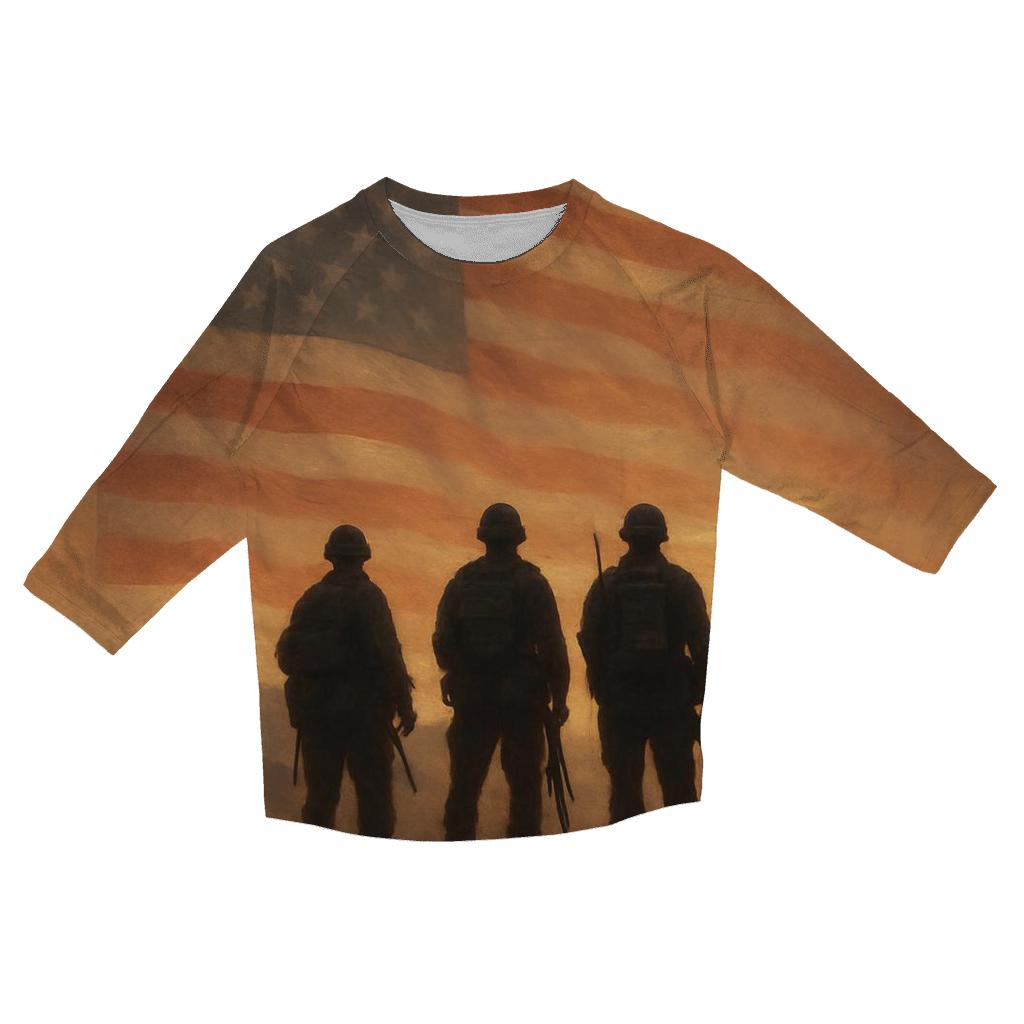 Guardians Of The Silent Watch custom 3/4 sleeve shirts